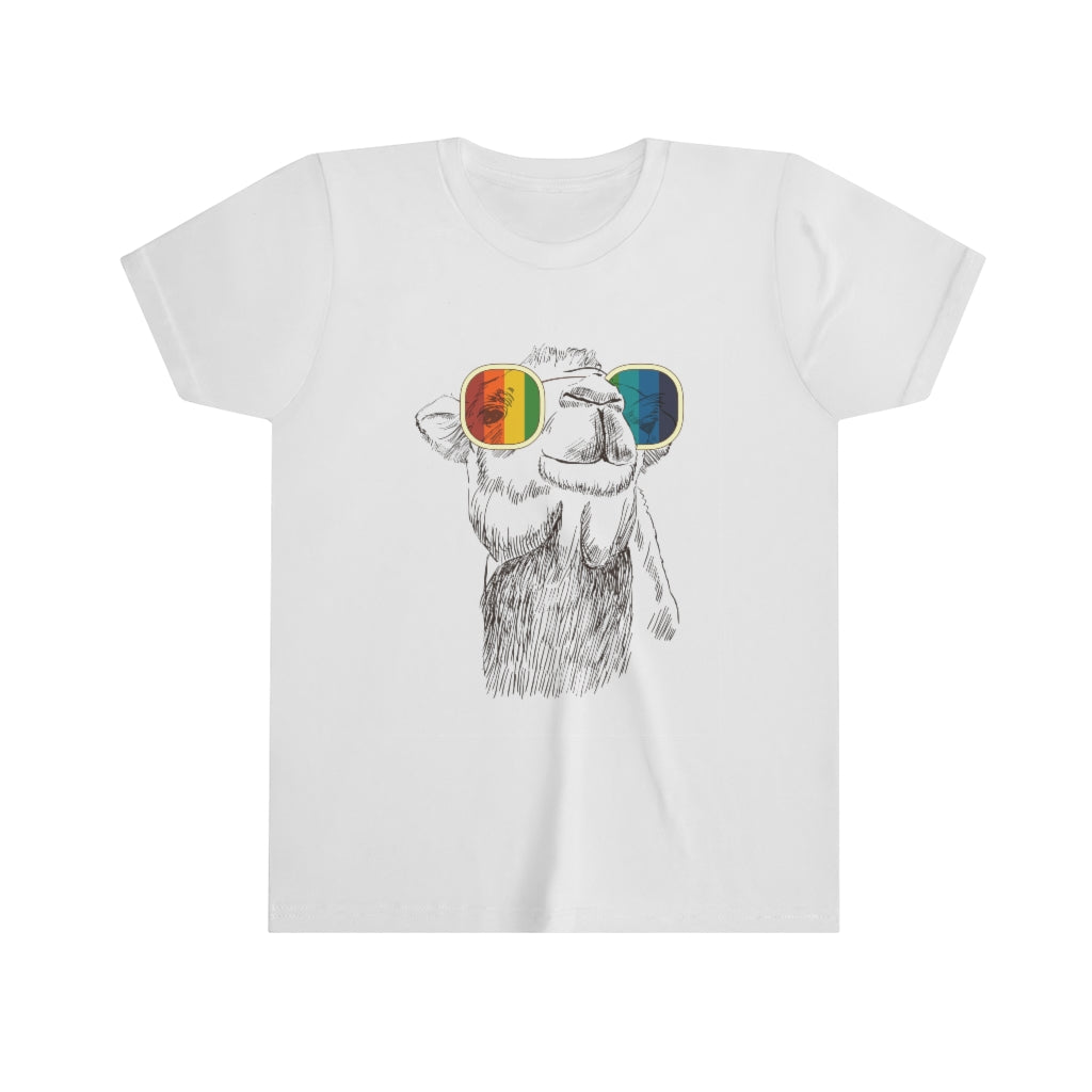 Camel Retro Rainbow Aesthetic Shirt | Joe Cool Gifts | Joe Cool Gifts | Youth Jersey T-shirt
