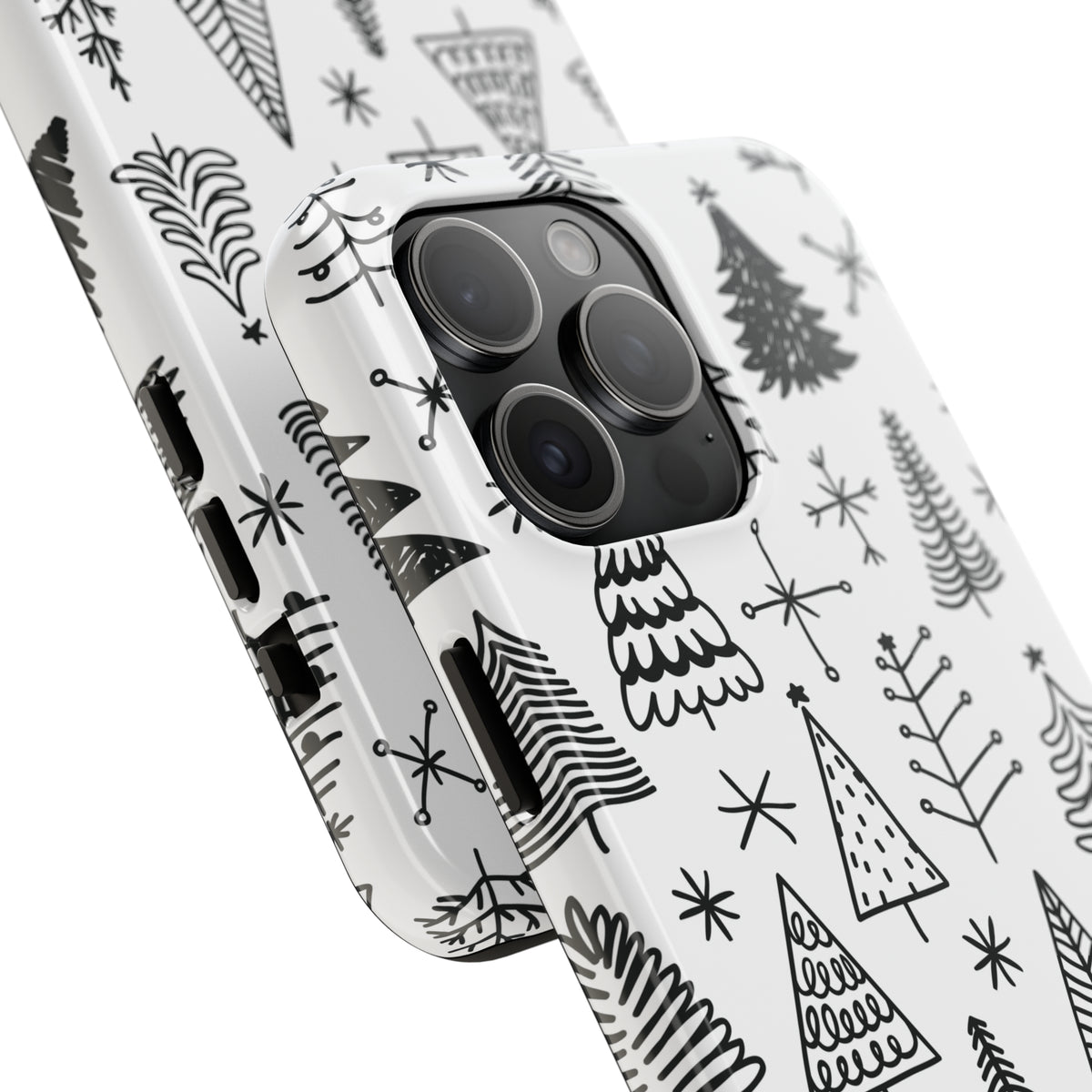 Winter Christmas Tree Phone Case iPhone 11 (plus all models) | Aesthetic Casemate Tough Phone Case