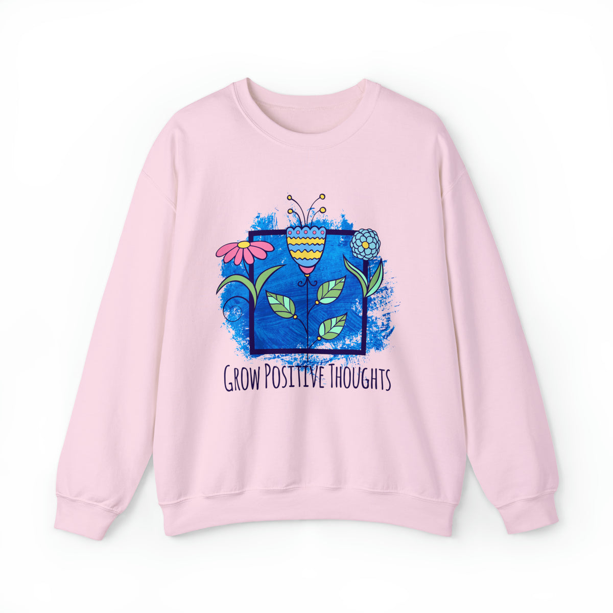 Positive Thoughts School Psychologist Shirt | Mindfulness Psychology Gift | Unisex Crewneck Sweatshirt