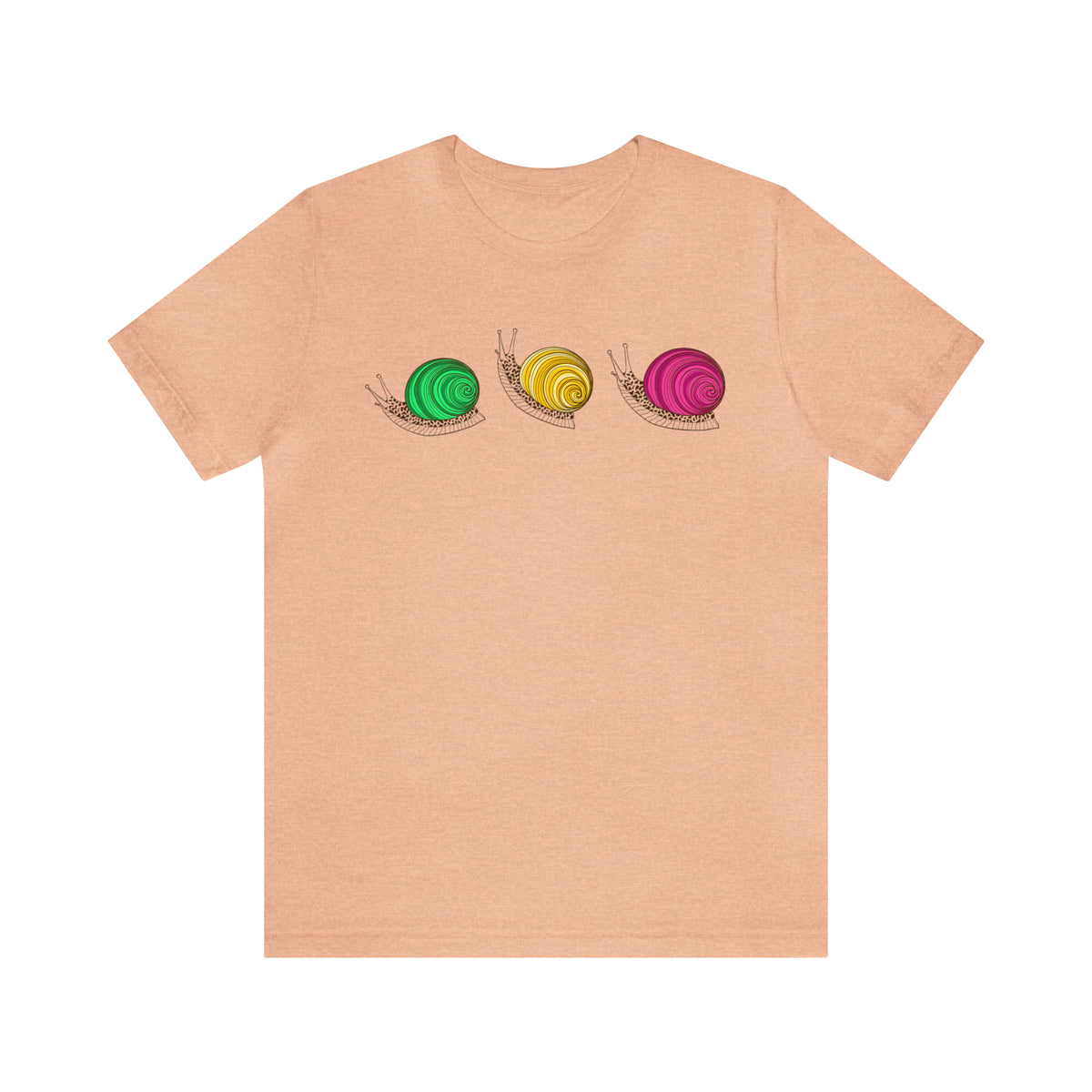 Cute Snail Lover Nature Shirt | Nature Lover Gift | Unisex Jersey Short Sleeve Tee
