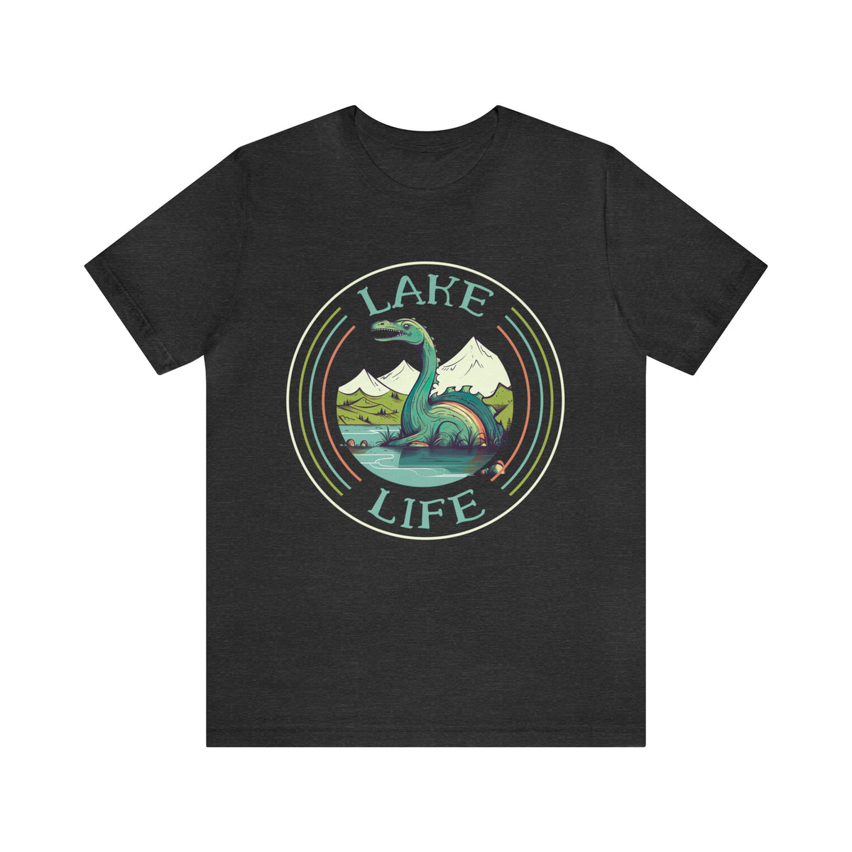 Loch Ness Monster Funny Lake Life Shirt | Lake Vacation Shirt | Lake House Gift | Unisex Jersey T-shirt