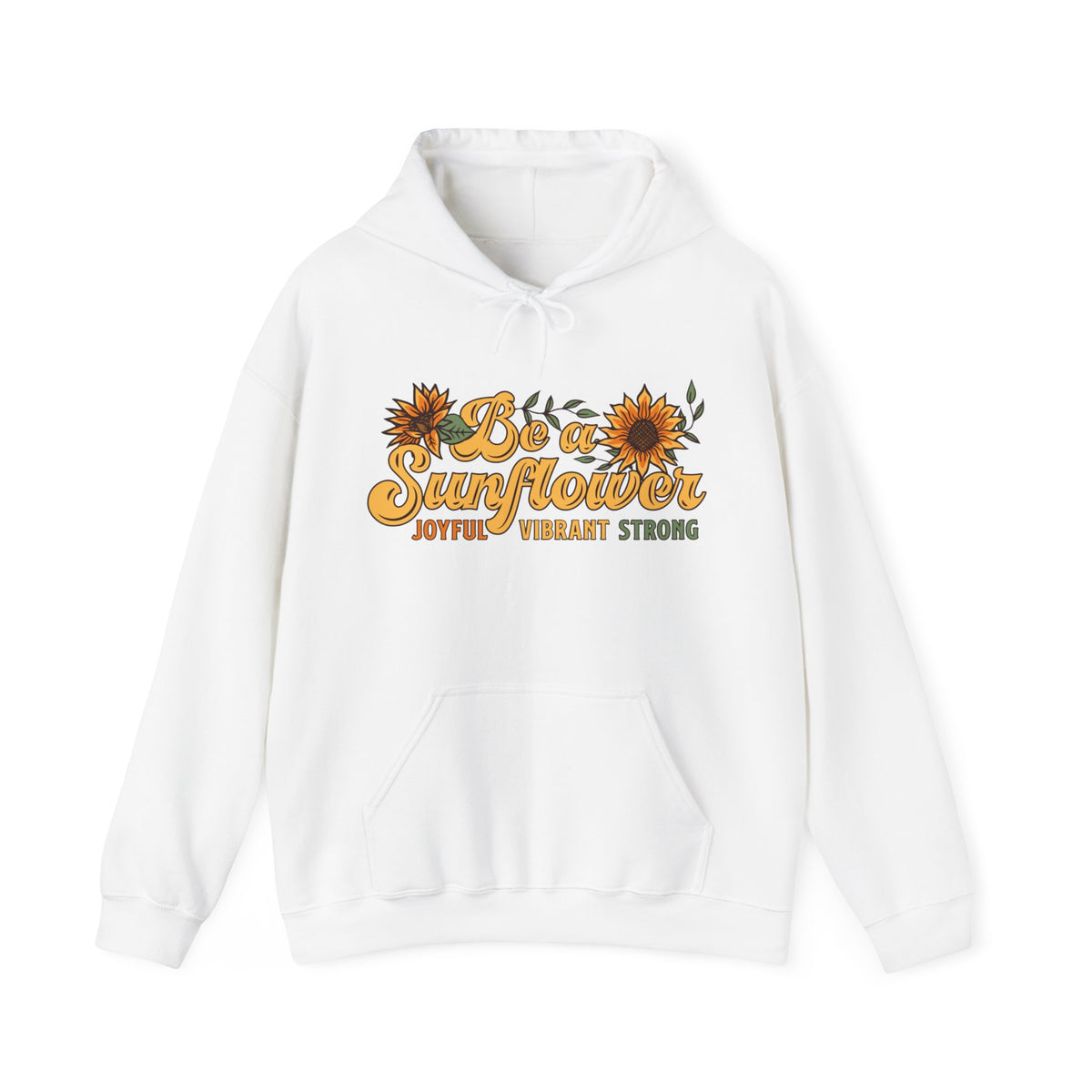 Be a Sunflower Girl Power Sunflower Shirt | Plant Lady Psychologist Gift | Unisex Hooded Sweatshirt