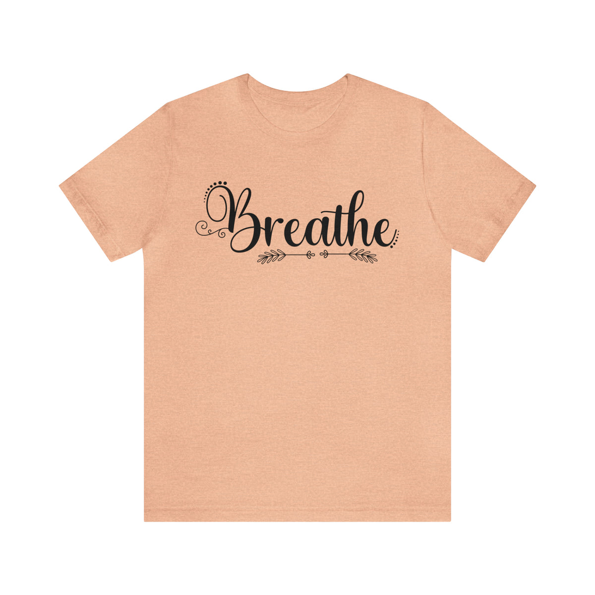 Breathe Yoga Lover Meditation Shirt | Yoga Meditation Gift | Unisex Jersey T-shirt