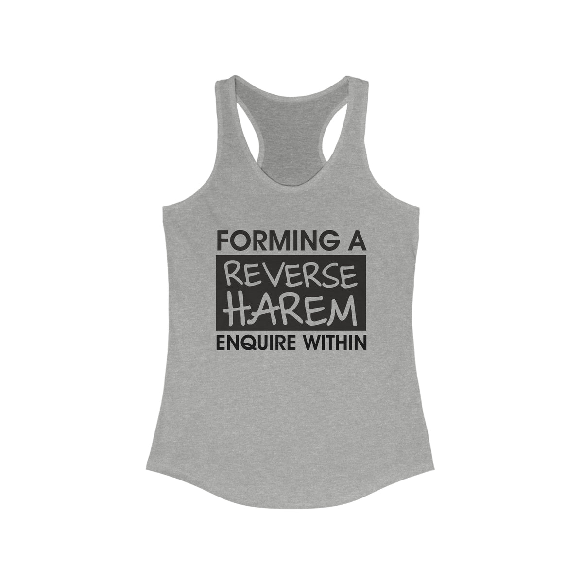 Reverse Harem Romance Book Reader Shirt | Book Lover Gift | Women's Ideal Racerback Tank