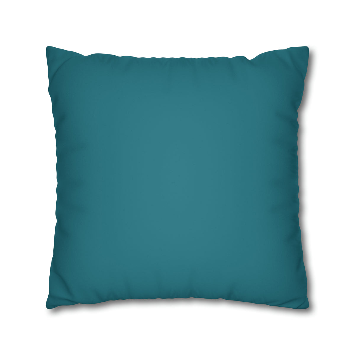 Teal Christmas Tree Throw Pillow Case | Christmas Pillow Home Decor | Faux Suede Decorative Throw Pillow Case