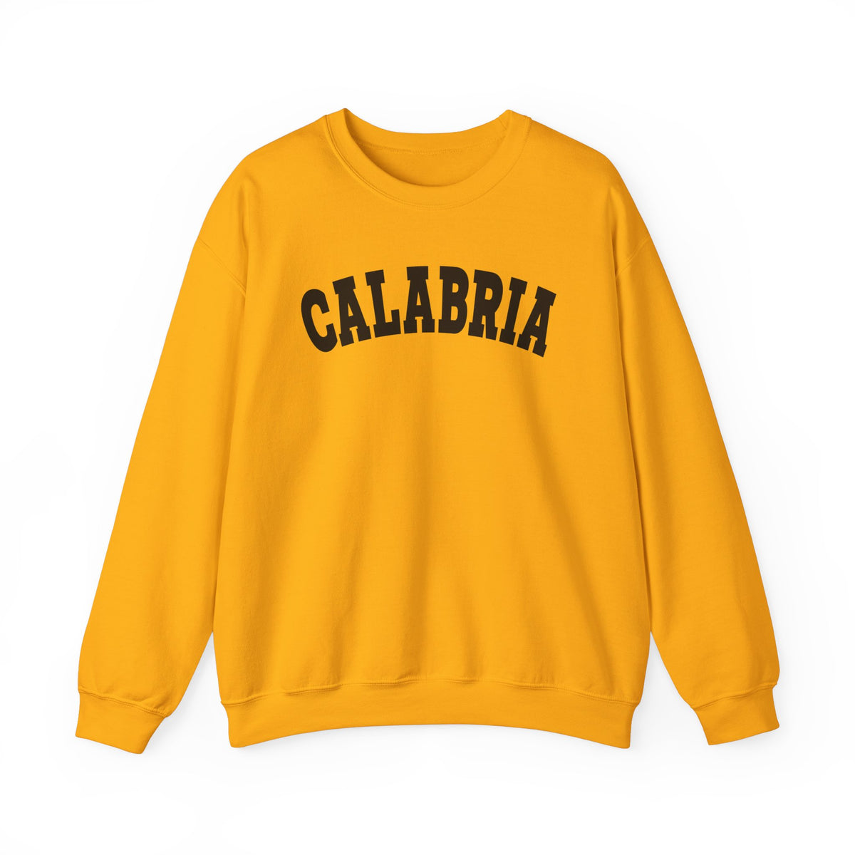 Calabria College Style Italian Shirt | Calabria Italy Italian Gift | Unisex Crewneck Sweatshirt