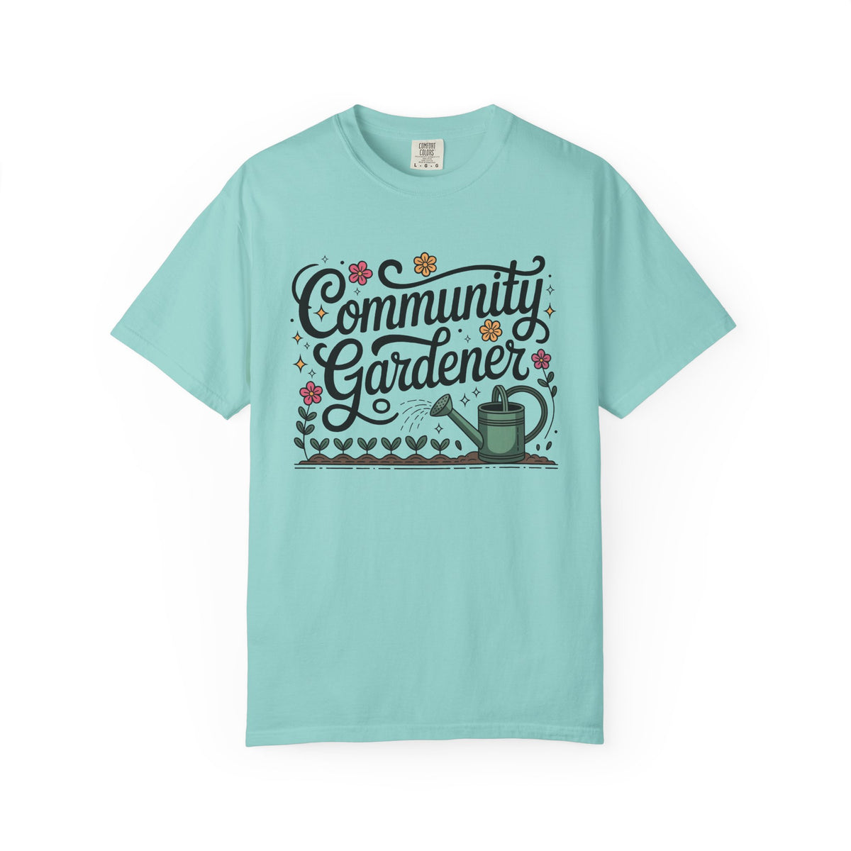Community Gardener Urban Garden Shirt | Plant Lover Farm Shirt | Unisex Garment-Dyed T-shirt