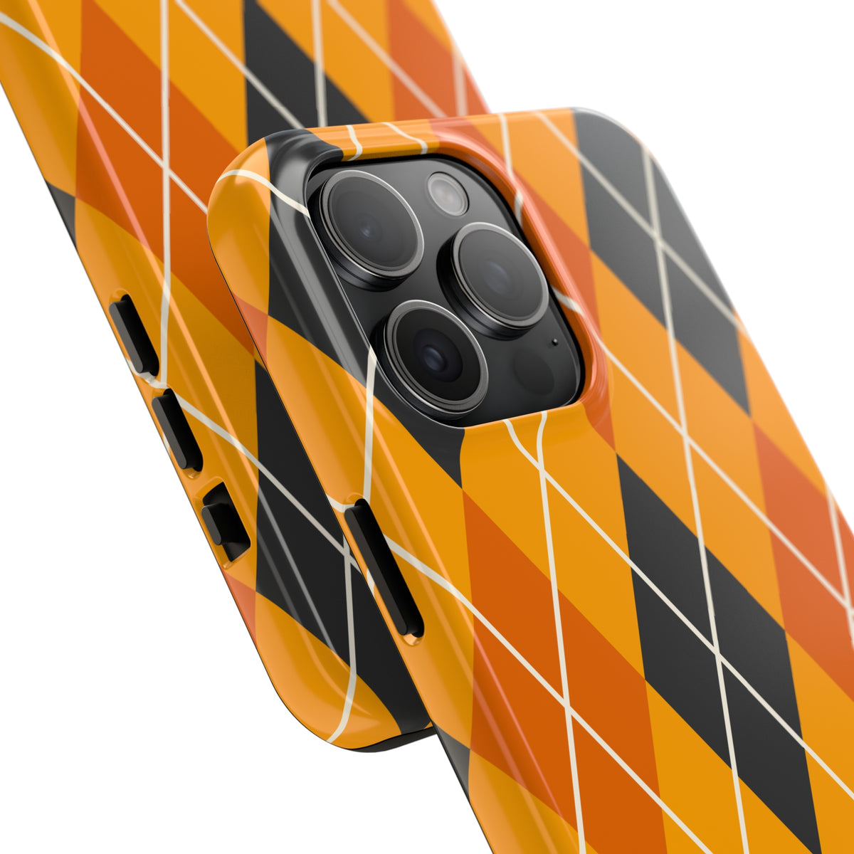 Argyle Halloween iPhone Case | iPhone 15 14 13 12 11 Phone Case | Halloween Gift | Tough Impact-resistant Phone Case