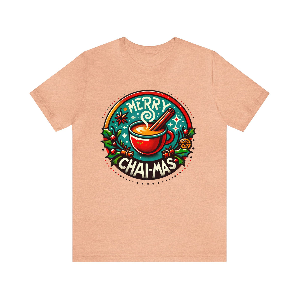 Merry Chai-mas Chai Lover Christmas Shirt | Chai Tea Gift | Christmas Chai | Unisex Jersey T-shirt