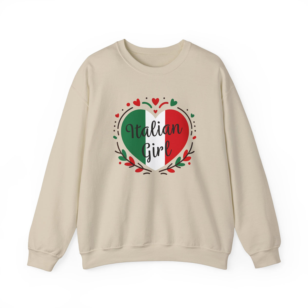 Italian Girl Cute Italy Trip shirt | Italy Lover Shirt | World Traveler Italian Gift | Unisex Crewneck Sweatshirt