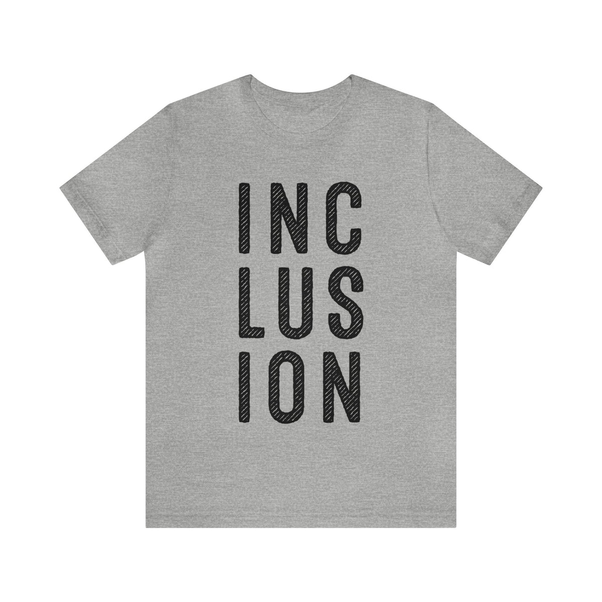 Inclusion Autism Disability Shirt | Autism Awareness Gift | Unisex Jersey T-shirt
