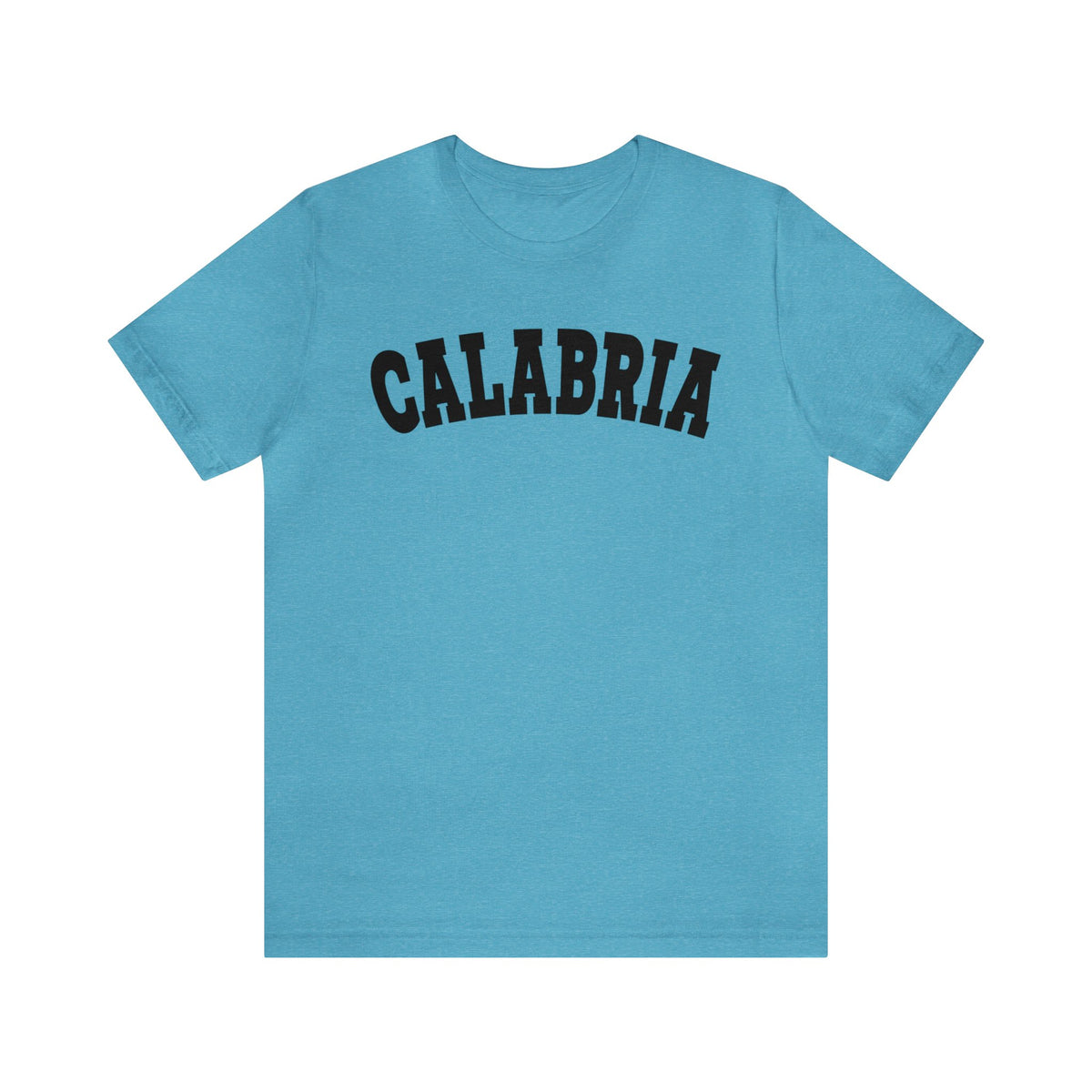 Calabria College Style Italian Shirt | Calabria Italy Italian Gift | Unisex Jersey T-shirt
