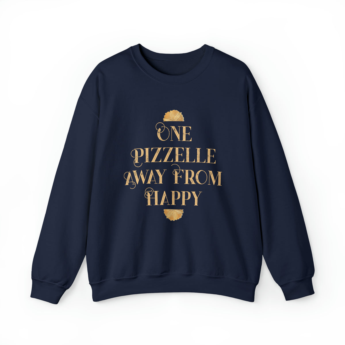 Italian Pizzelle Holiday Cookies Shirt | Foodie Baking Gift | Unisex Crewneck Sweatshirt