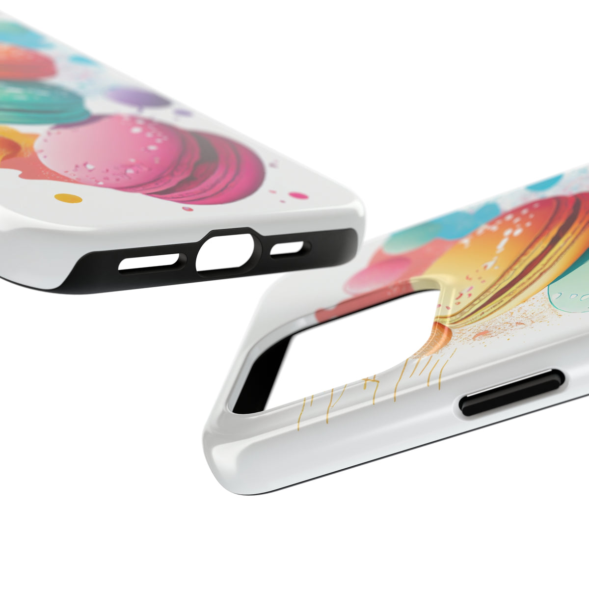French Macaron Cookie iPhone 15 Pro Max Case | iPhone 15 14 13 12 11 Phone Case | Baking Gift | Aesthetic Phone Case | Tough Phone Case