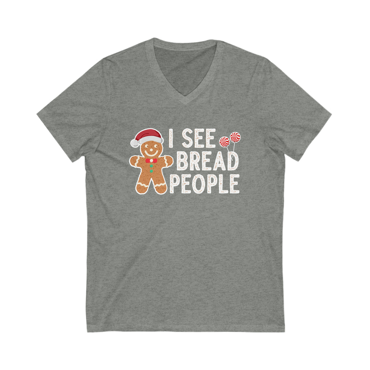 Gingerbread Cookies Funny Baking Shirt | Christmas Cookies Shirt | Unisex Jersey V-neck T-shirt