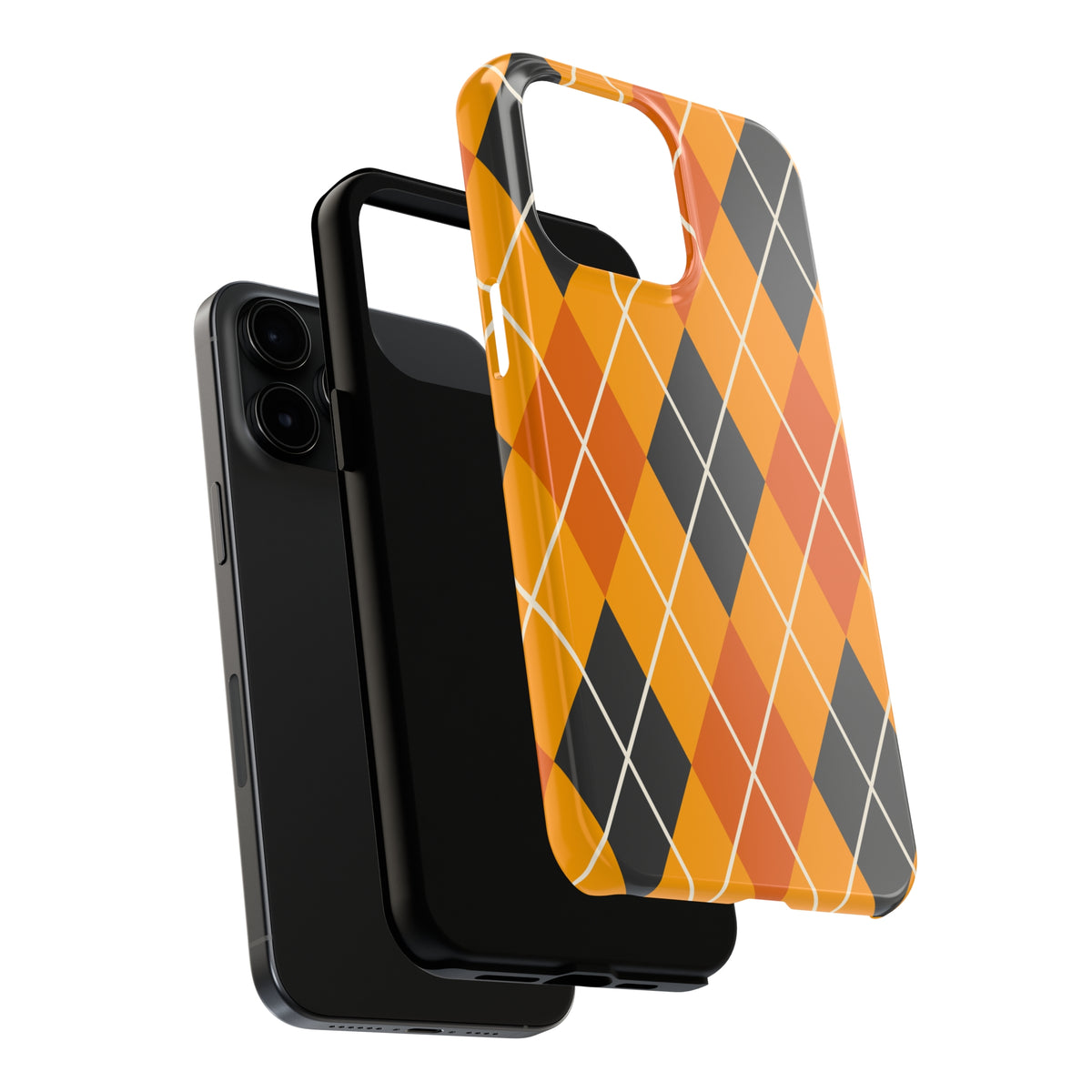 Argyle Halloween iPhone Case | iPhone 15 14 13 12 11 Phone Case | Halloween Gift | Tough Impact-resistant Phone Case