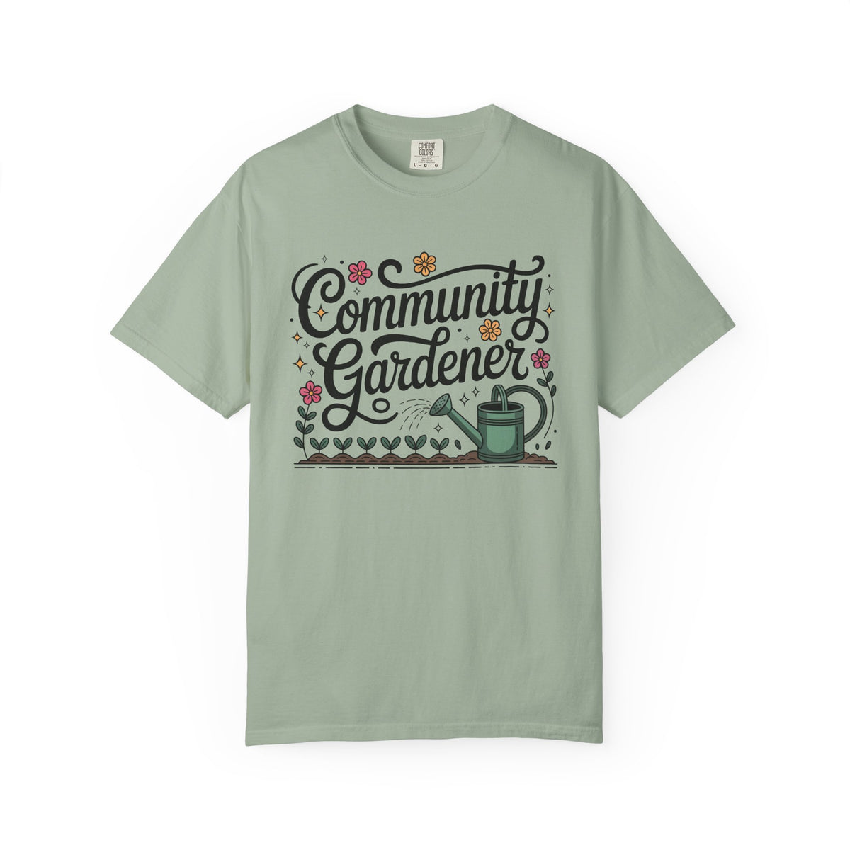 Community Gardener Urban Garden Shirt | Plant Lover Farm Shirt | Unisex Garment-Dyed T-shirt