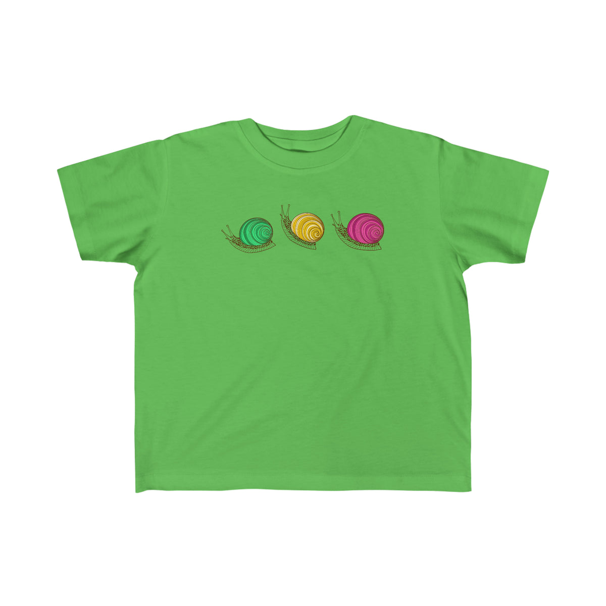 Cute Snail Lover Nature Shirt | Nature Lover Gift | Toddler Fine Jersey Tee