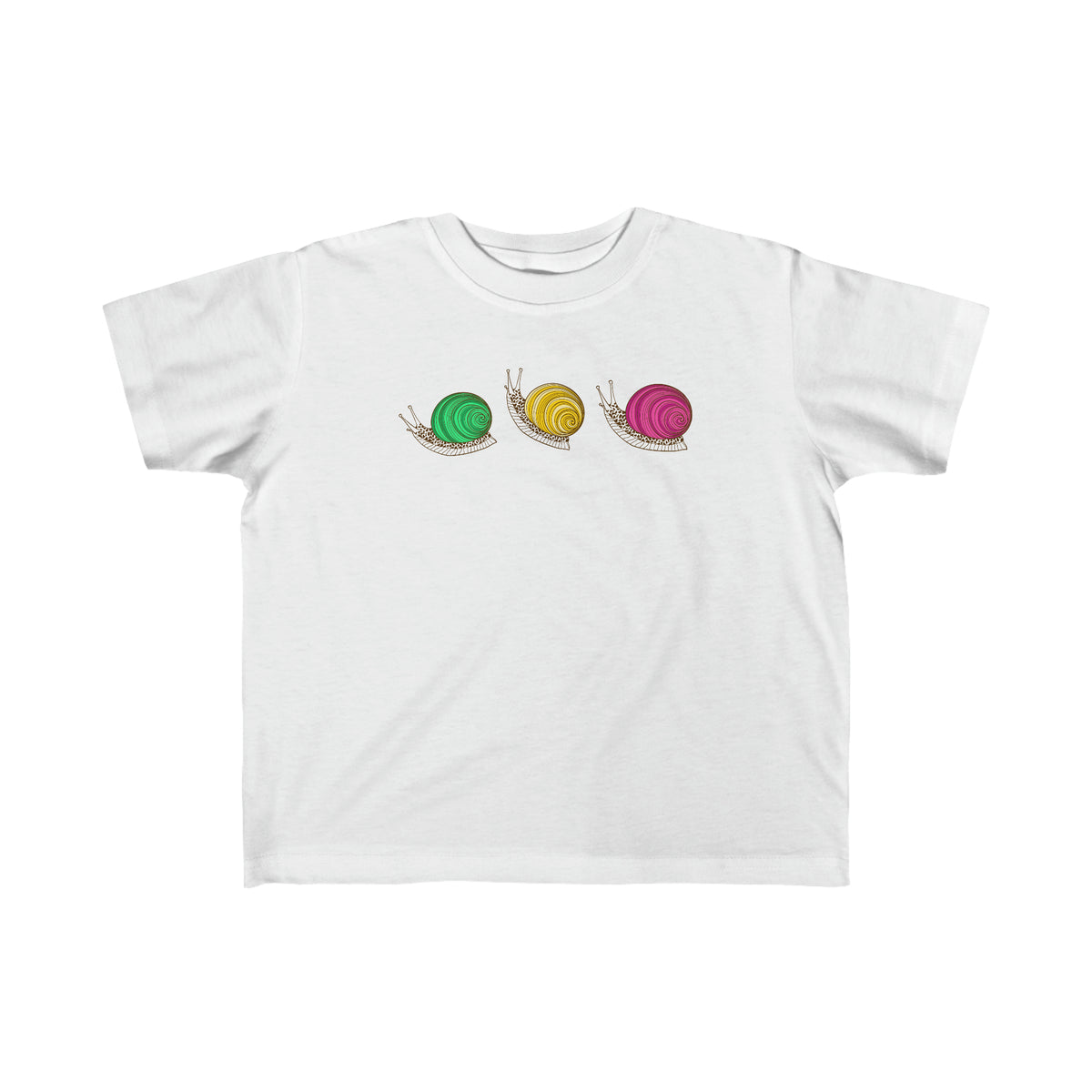 Cute Snail Lover Nature Shirt | Nature Lover Gift | Toddler Fine Jersey Tee