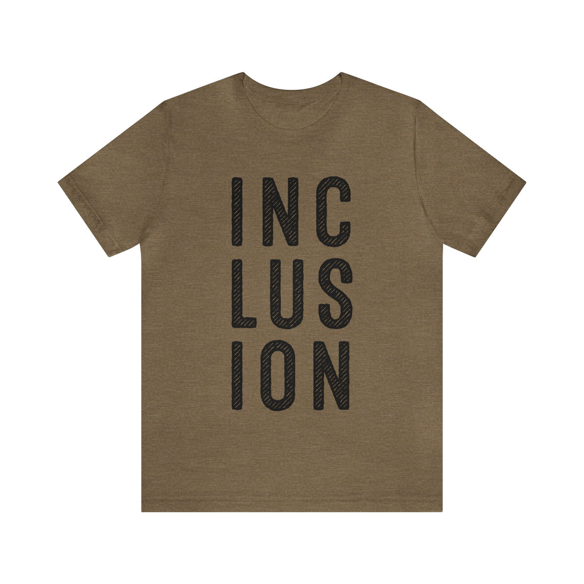Inclusion Autism Disability Shirt | Autism Awareness Gift | Unisex Jersey T-shirt