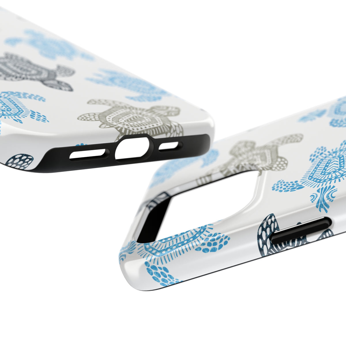 Sea Turtle Beach Bum iPhone Case | iPhone 15 14 13 12 11 Phone Case | Ocean Lover Gift | Tough Impact-resistant Phone Case