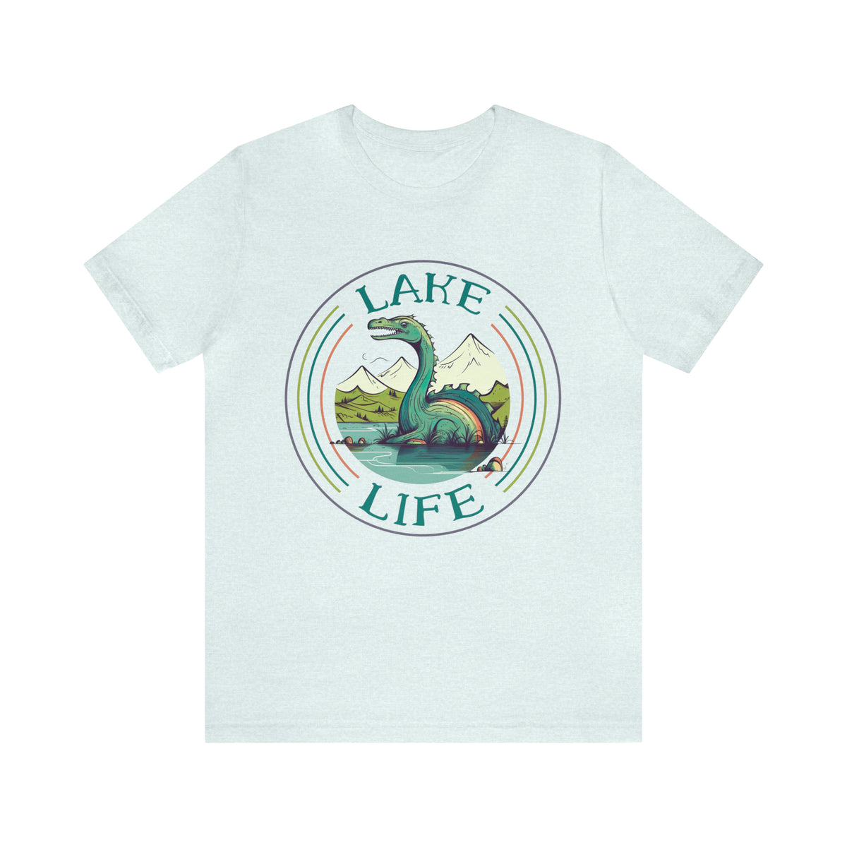 Loch Ness Monster Funny Lake Life Shirt | Lake Vacation Shirt | Lake House Gift | Unisex Jersey T-shirt