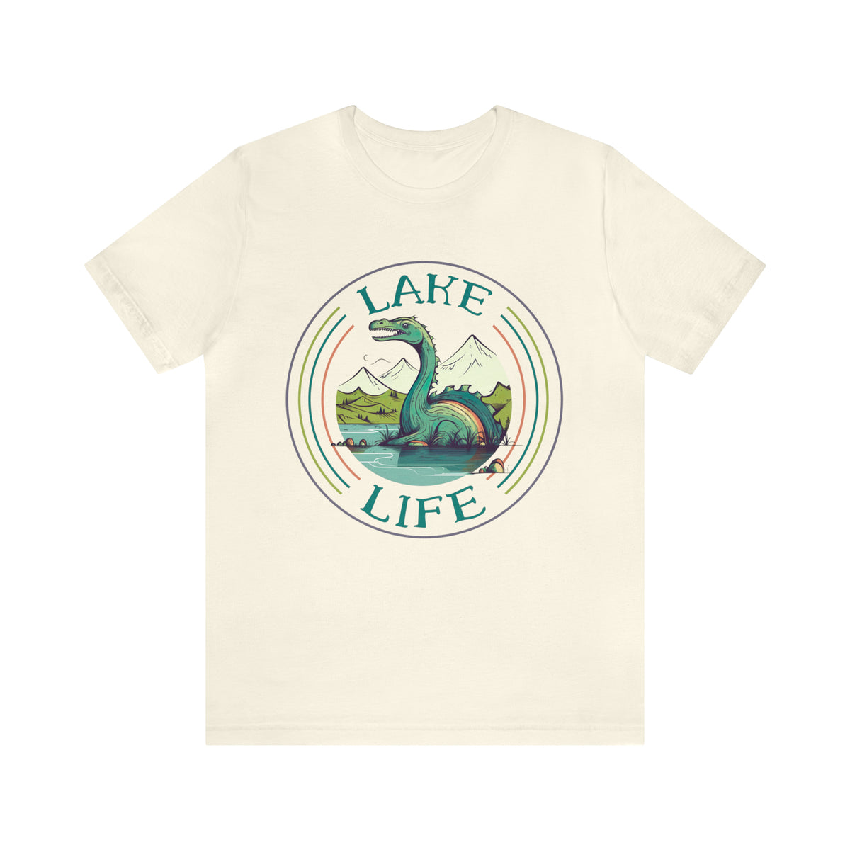 Loch Ness Monster Funny Lake Life Shirt | Lake Vacation Shirt | Lake House Gift | Unisex Jersey T-shirt