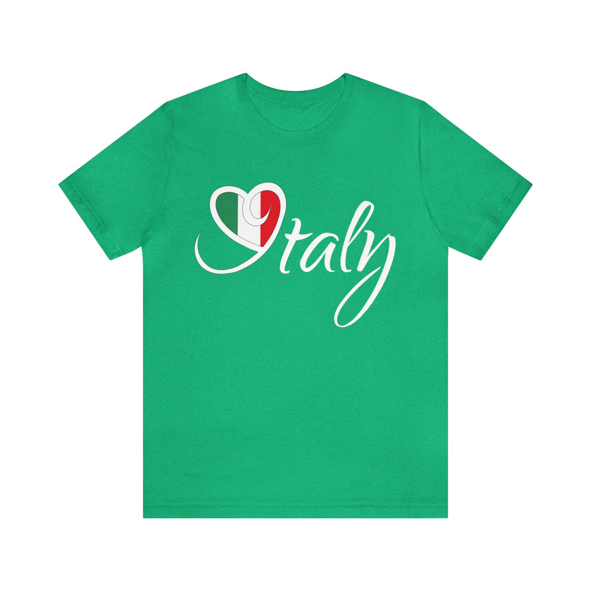 I Love Italy Travel Lover Wanderlust Shirt | Wanderlust Italian Travel Gift | Unisex Jersey T-shirt