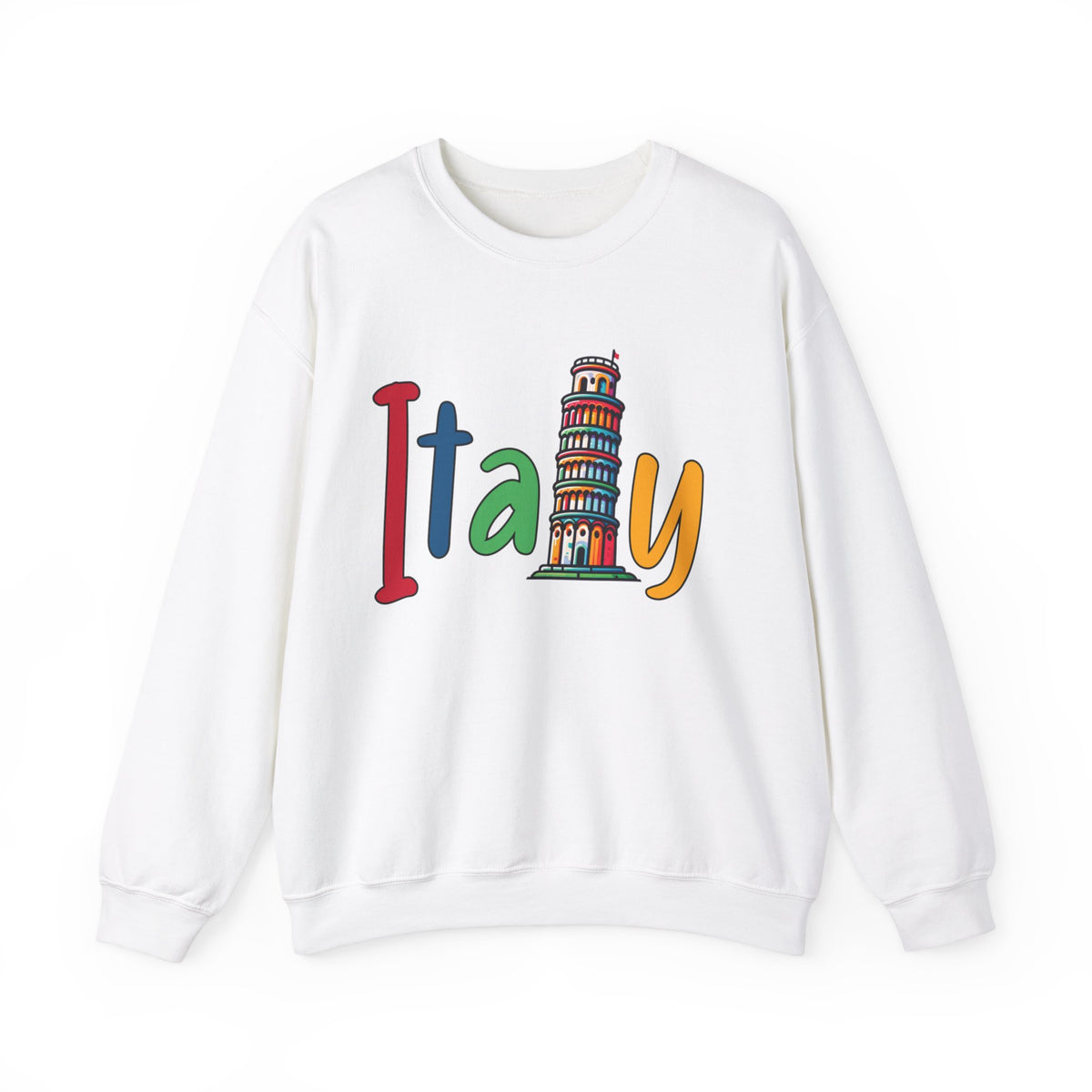 Cute Italy Trip shirt | Italy Vacation Shirt | World Traveler Italian Gift | Leaning Tower of Pisa | Unisex Crewneck Sweatshirt