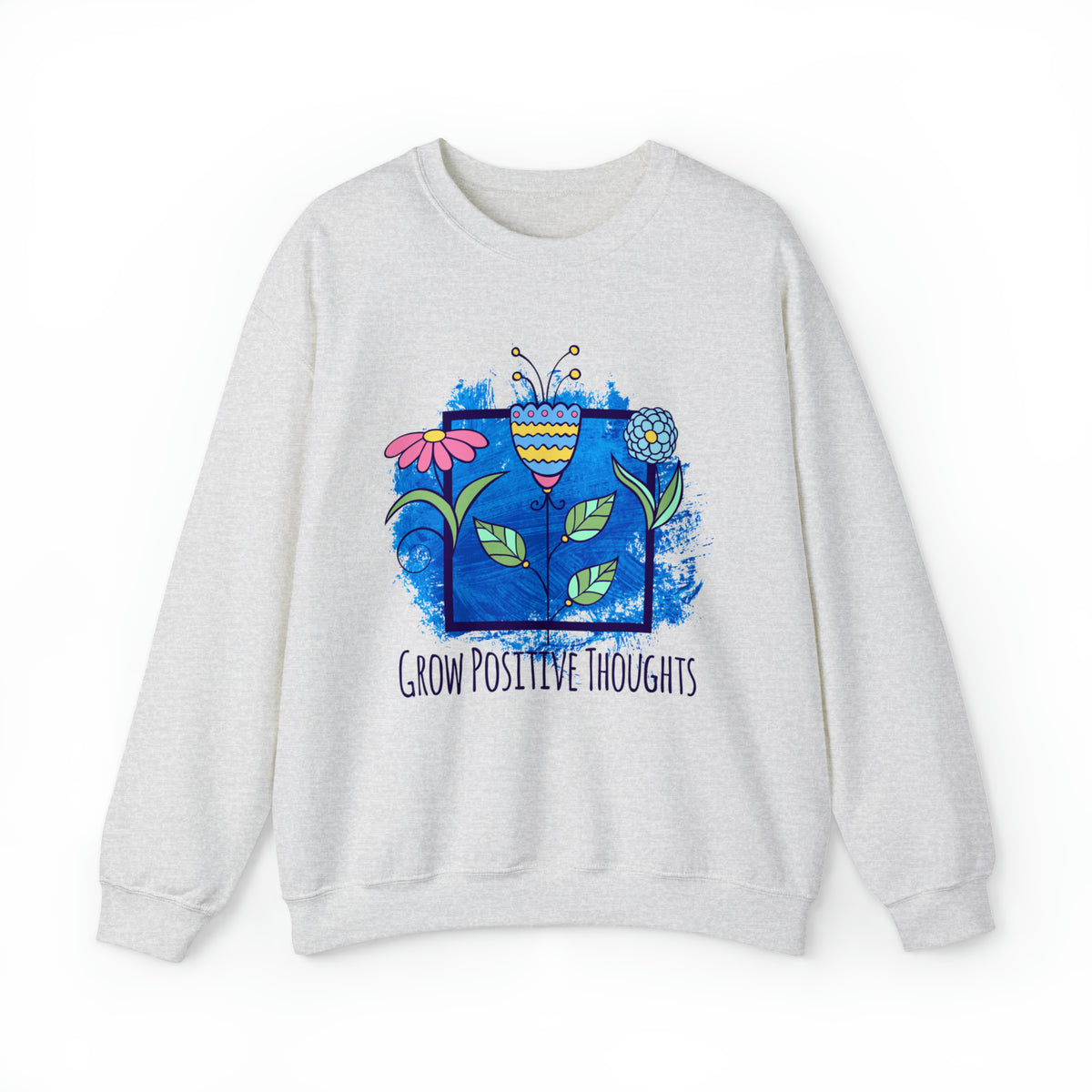 Positive Thoughts School Psychologist Shirt | Mindfulness Psychology Gift | Unisex Crewneck Sweatshirt
