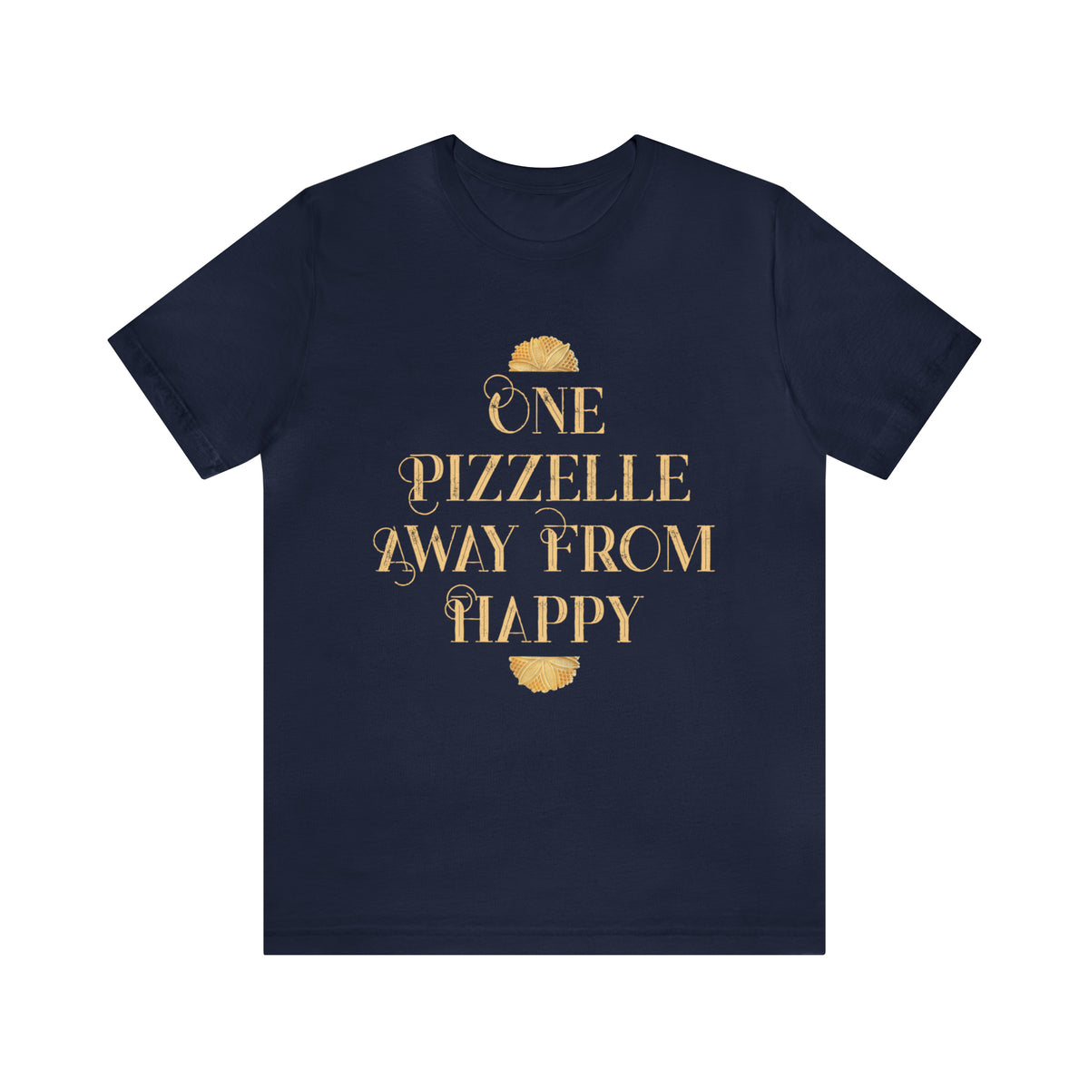 Italian Pizzelle Holiday Cookies Shirt | Foodie Baking Gift | Unisex Jersey T-shirt