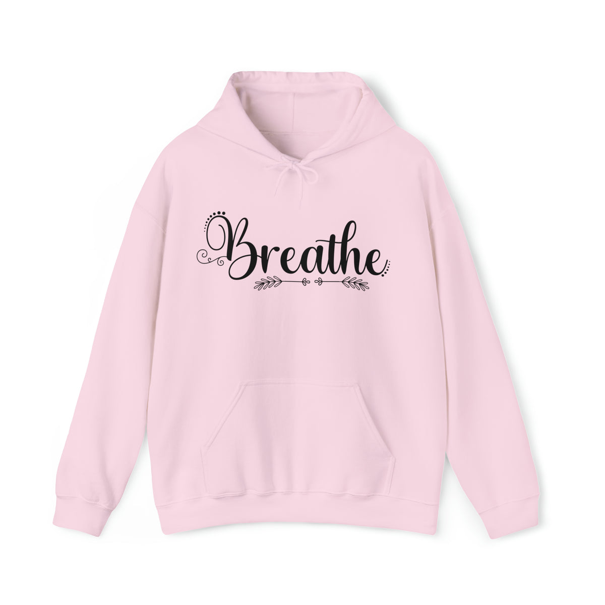 Breathe Yoga Lover Meditation Shirt | Yoga Meditation Gift | Unisex Hooded Sweatshirt