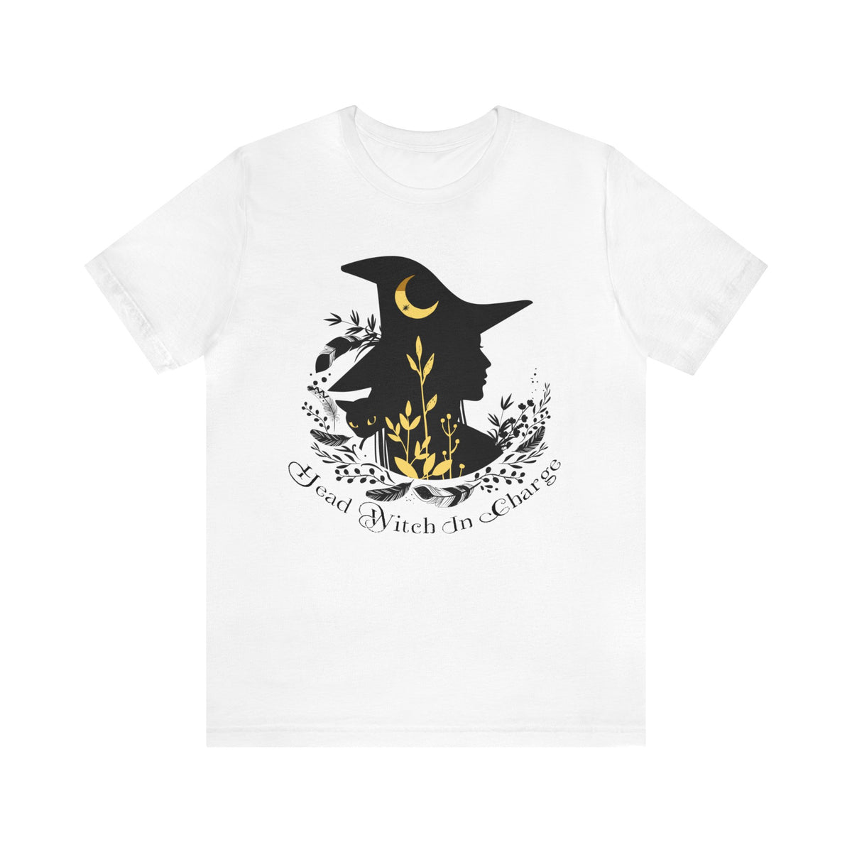 Head Witch In Charge Halloween Witch Shirt | Halloween Gift | Unisex Jersey T-shirt