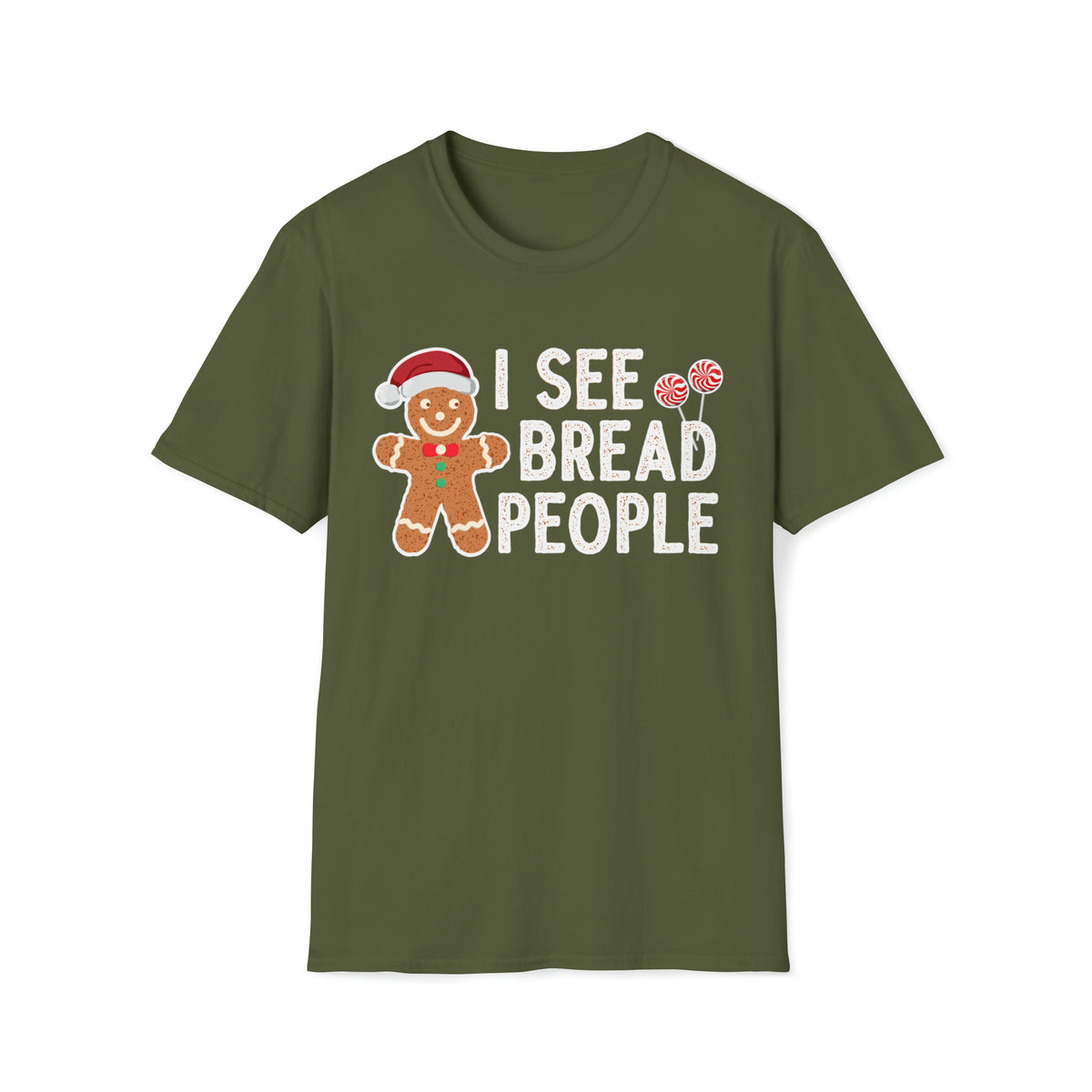 Gingerbread Cookies Funny Baking Shirt | Christmas Cookies Shirt | Unisex Softstyle T-Shirt