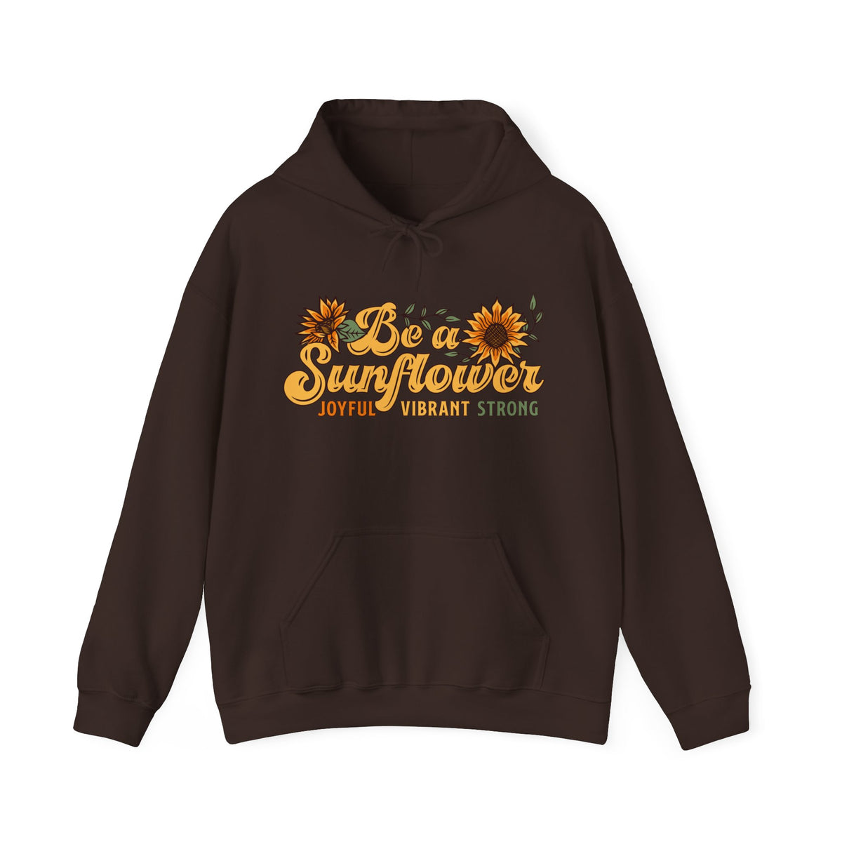 Be a Sunflower Girl Power Sunflower Shirt | Plant Lady Psychologist Gift | Unisex Hooded Sweatshirt