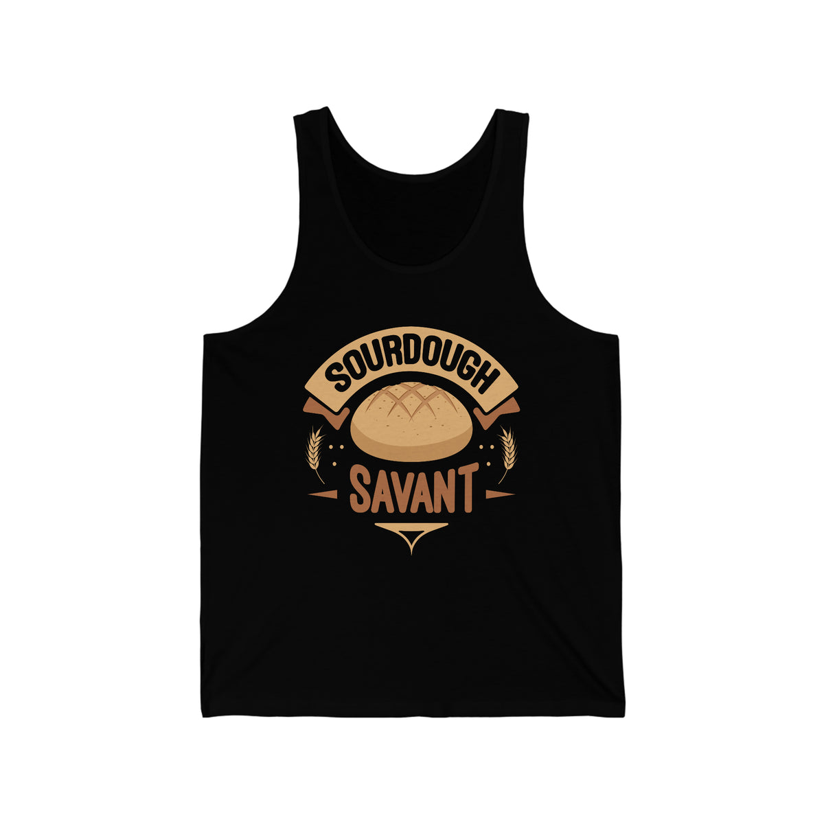 Sourdough Starter Savant Bread Baker Shirt | Sourdough Baking Gift | Unisex Jersey Tank Top