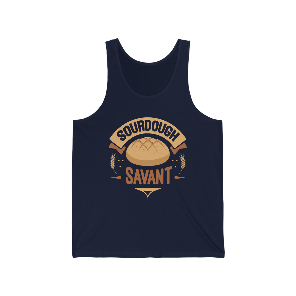 Sourdough Starter Savant Bread Baker Shirt | Sourdough Baking Gift | Unisex Jersey Tank Top