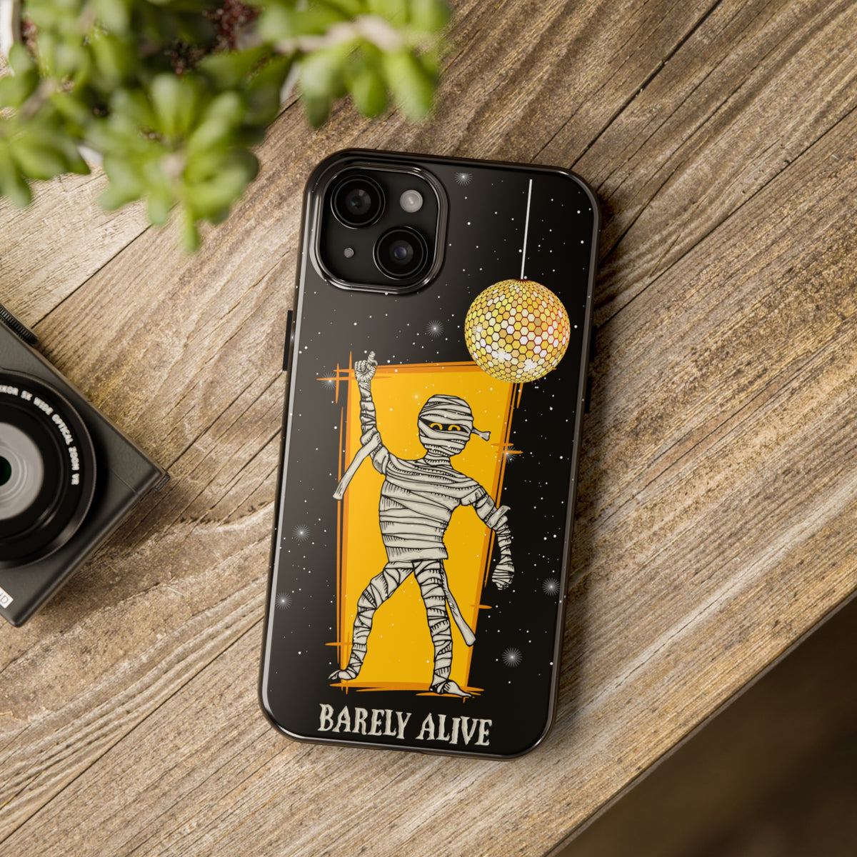 Disco Mummy Halloween iPhone Case 15 14 13 12 11 (all models)