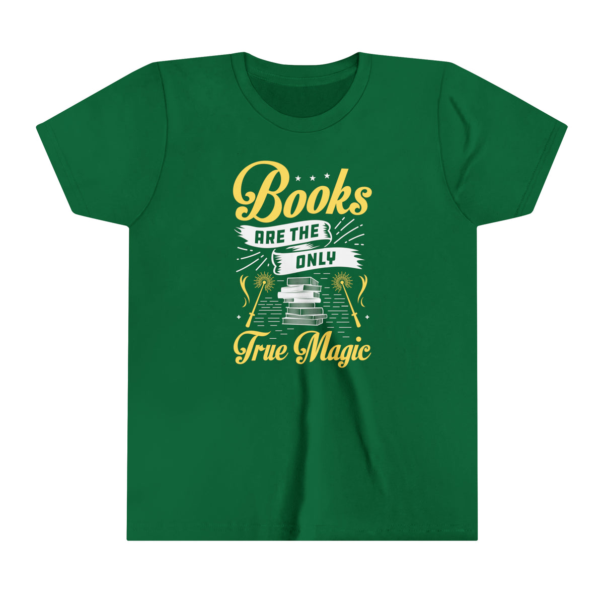 Books Magic Bookworm Book Lover Shirt | Reader Gift | Youth Jersey T-shirt