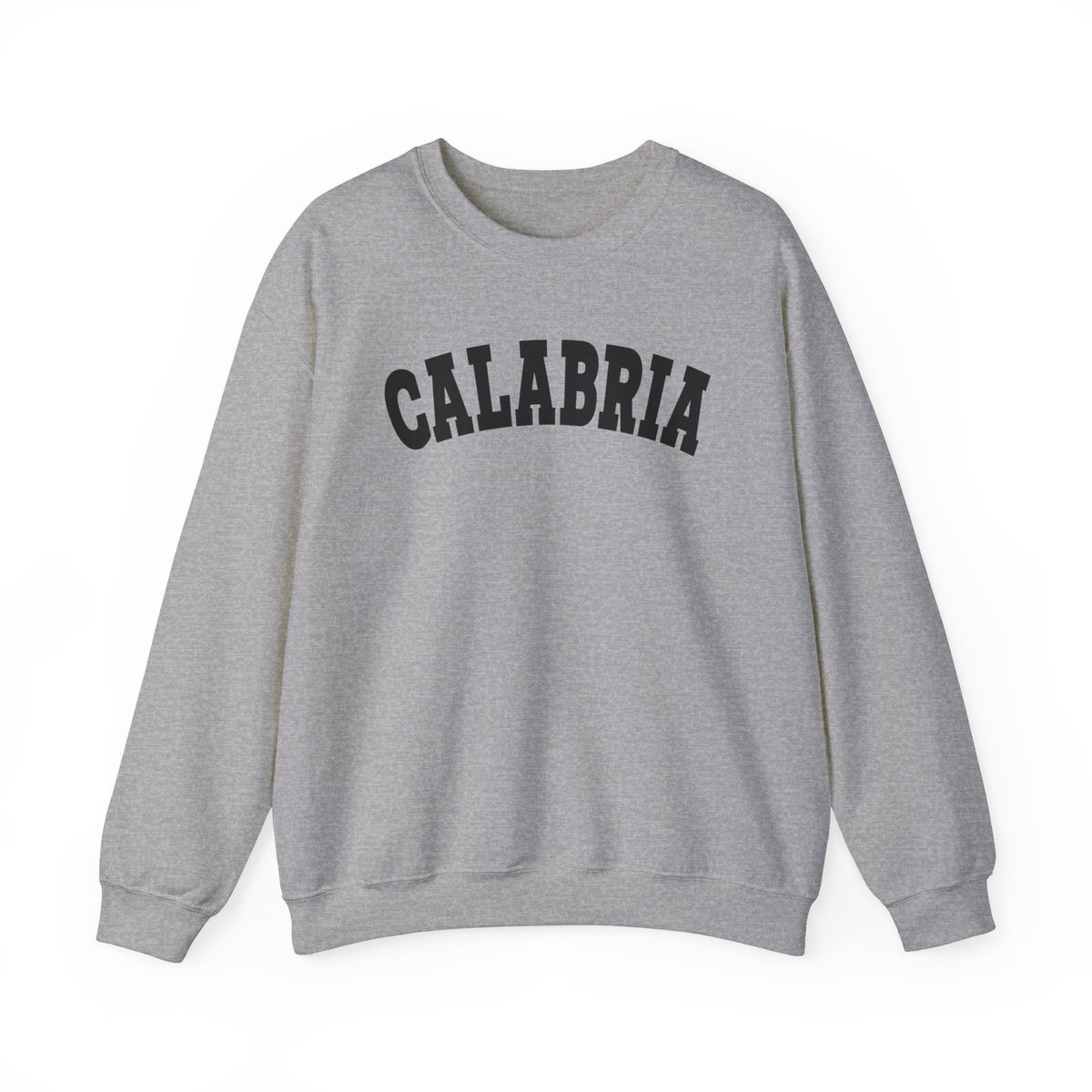 Calabria College Style Italian Shirt | Calabria Italy Italian Gift | Unisex Crewneck Sweatshirt