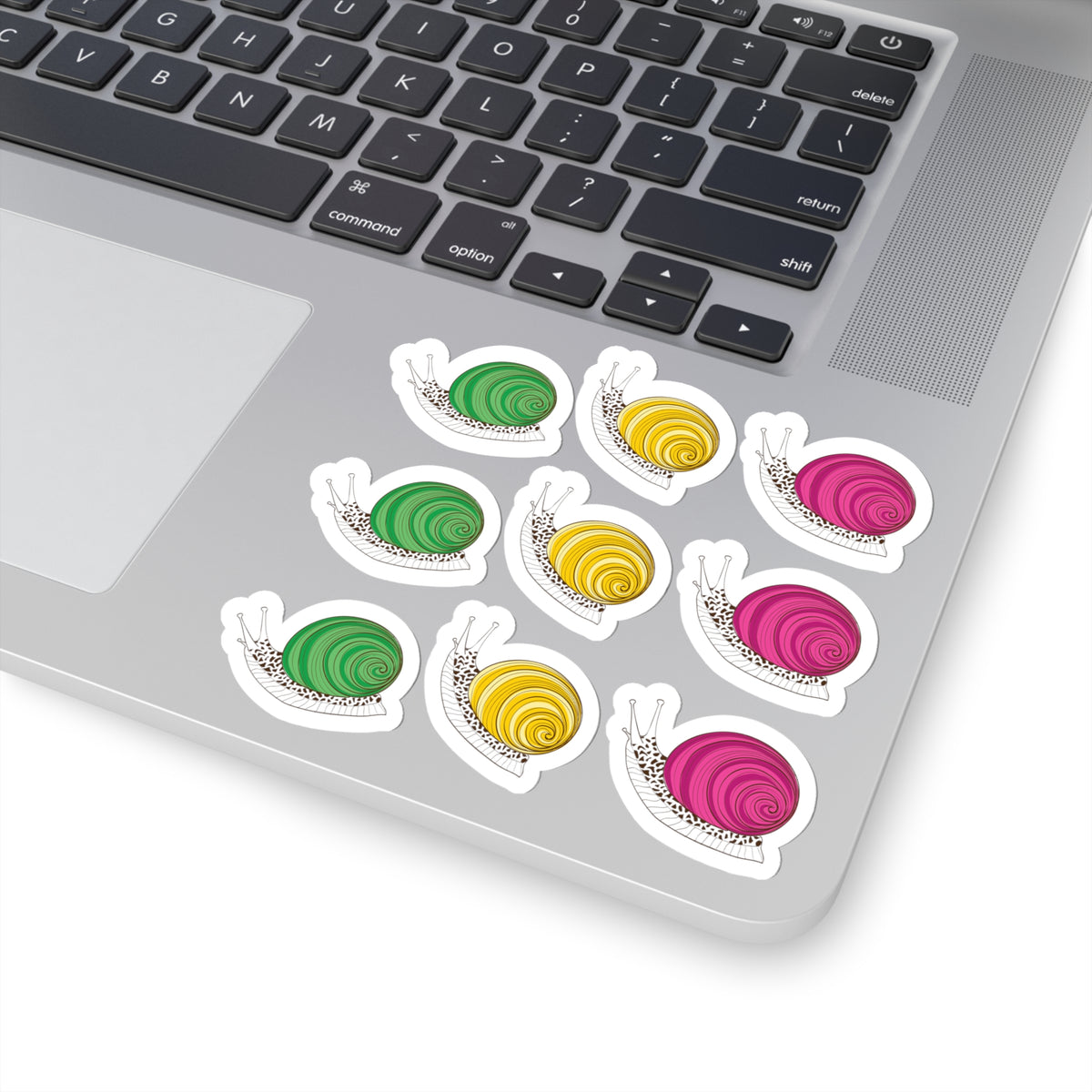 Cute Snail Lover Nature Vinyl Stickers| Nature Lover Gift | Kiss Cut Stickers