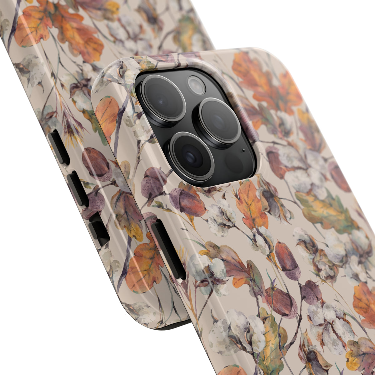 Vintage Floral Flower Phone Case iPhone 15 14 13 12 11  (plus all models) | Aesthetic Tough Phone Case