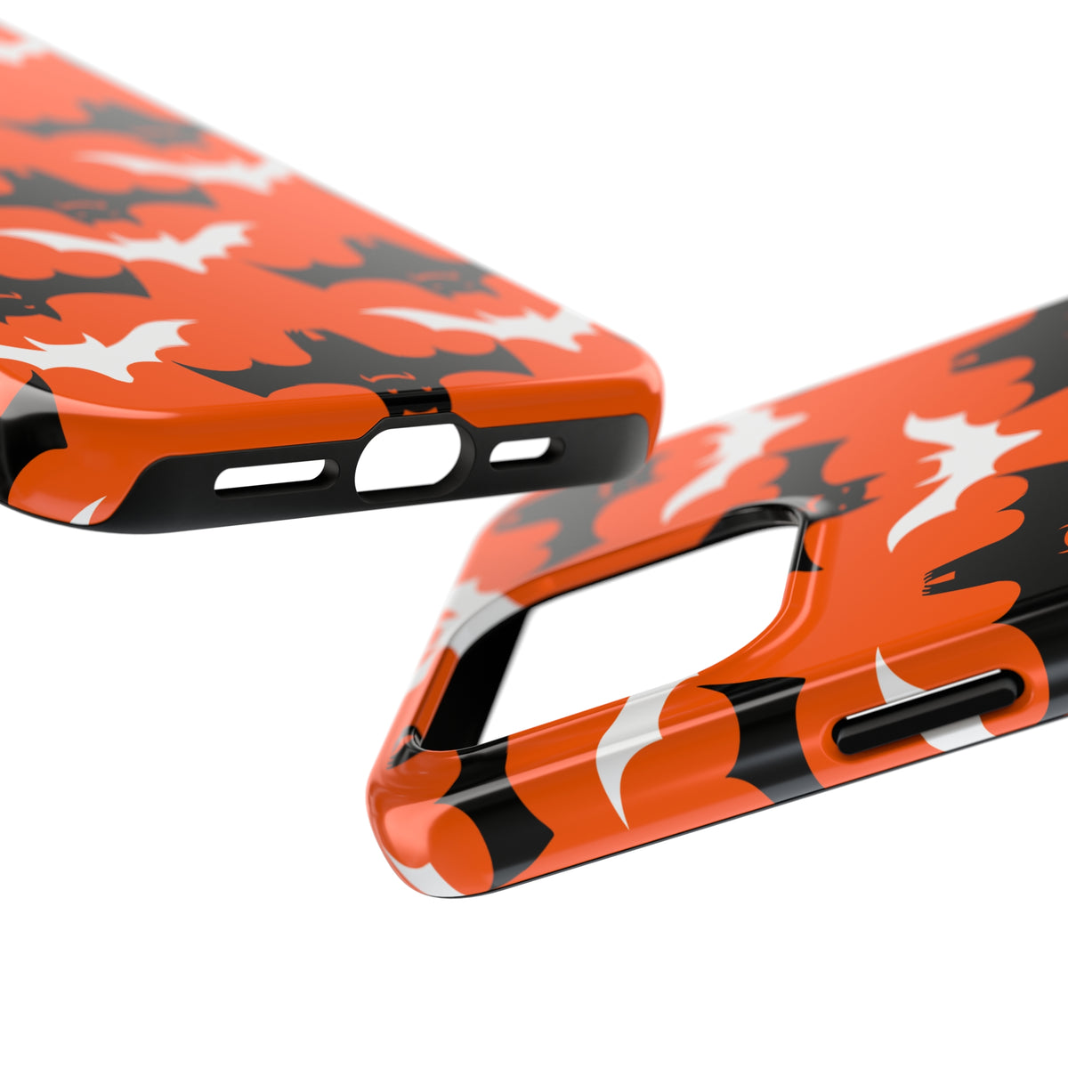 Spooky Halloween Bats iPhone Case | iPhone 15 14 13 12 11 Phone Case | Halloween Gift | Tough Impact-resistant Phone Case