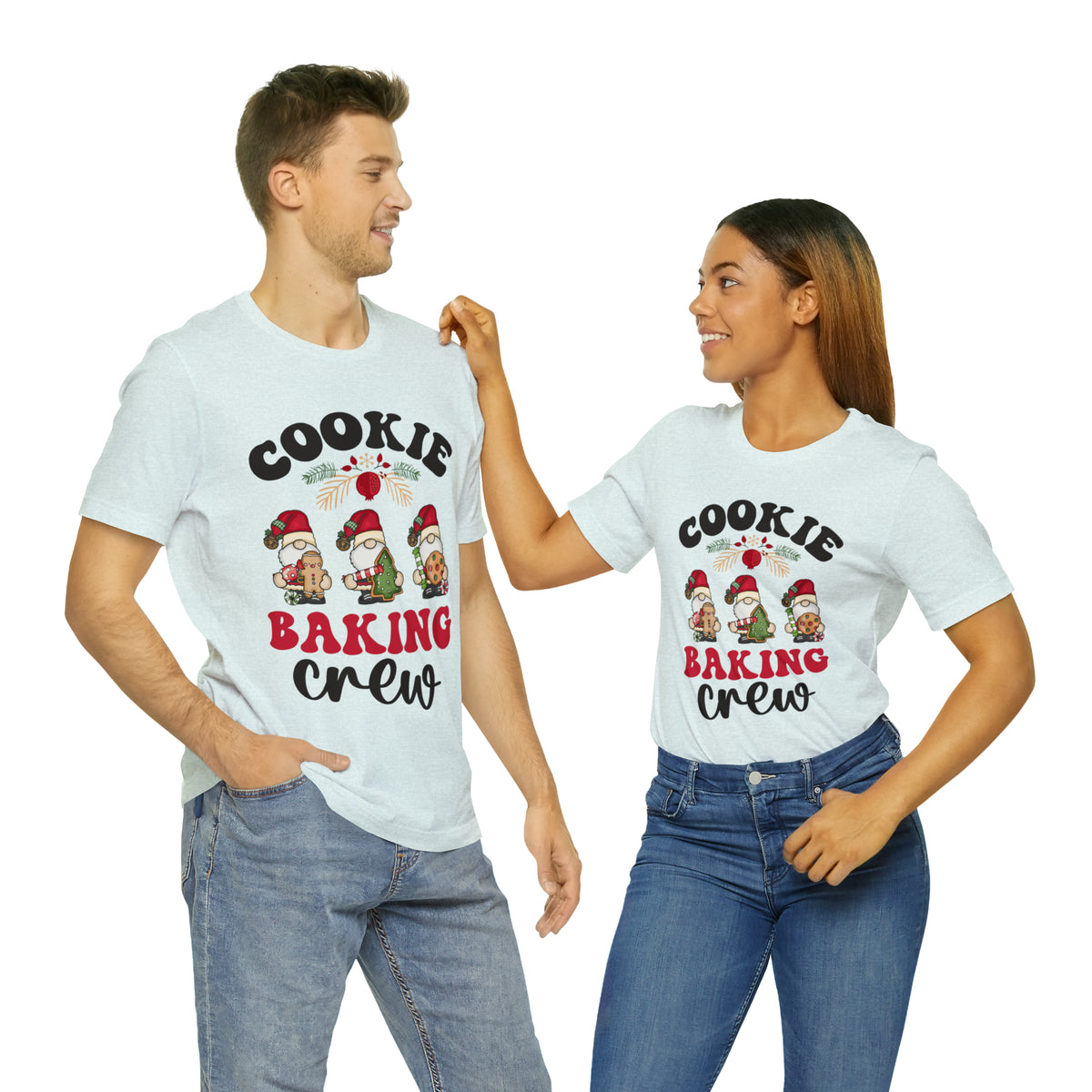 Cookie Baking Crew | Christmas Cookie Shirt | Baking Gift | Unisex Jersey Short Sleeve Tee