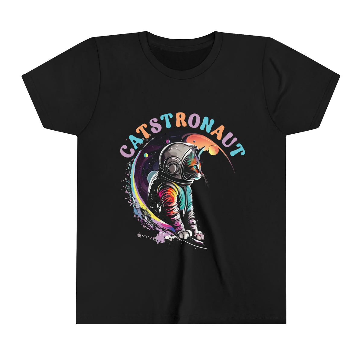 Catstronaut Funny Cat Shirt |Astronaut Shirt | Cat In Space Shirt | Cat Lover Gift | Nerd Gift | Youth Jersey T-shirt