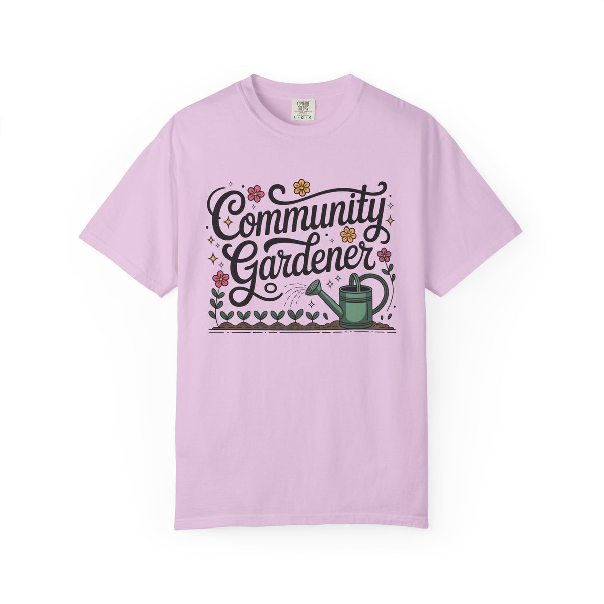 Community Gardener Urban Garden Shirt | Plant Lover Farm Shirt | Unisex Garment-Dyed T-shirt