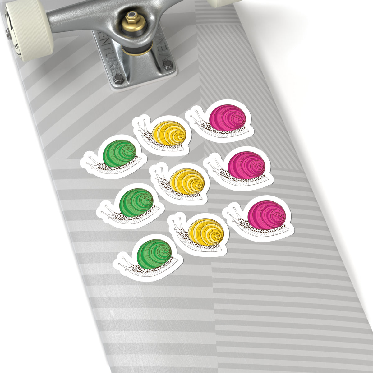 Cute Snail Lover Nature Vinyl Stickers| Nature Lover Gift | Kiss Cut Stickers