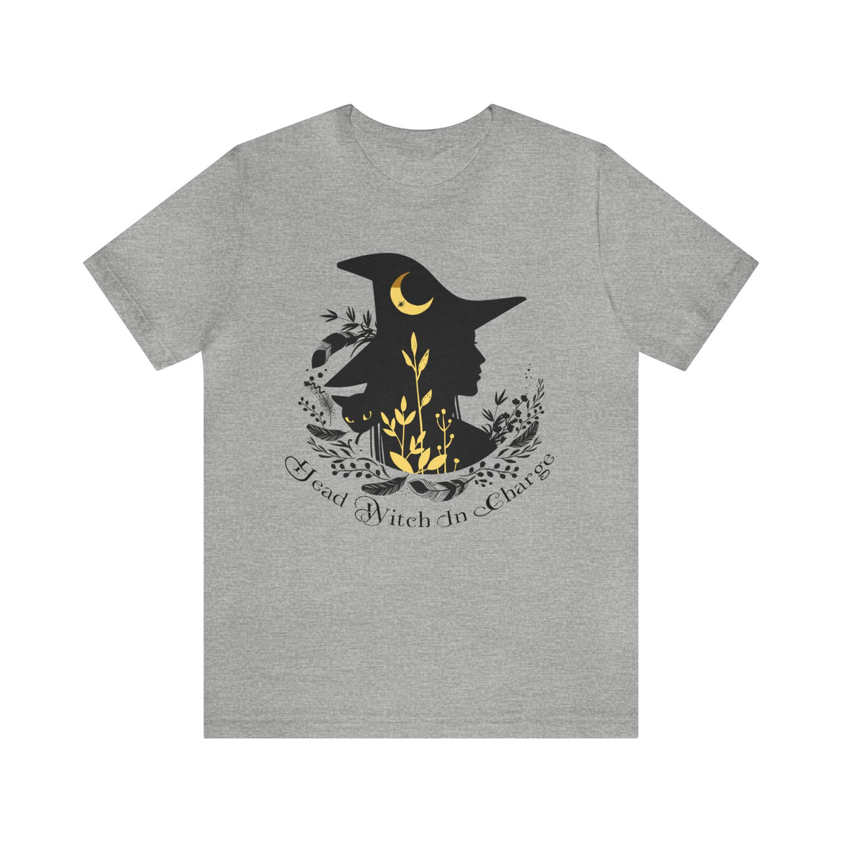 Head Witch In Charge Halloween Witch Shirt | Halloween Gift | Unisex Jersey T-shirt