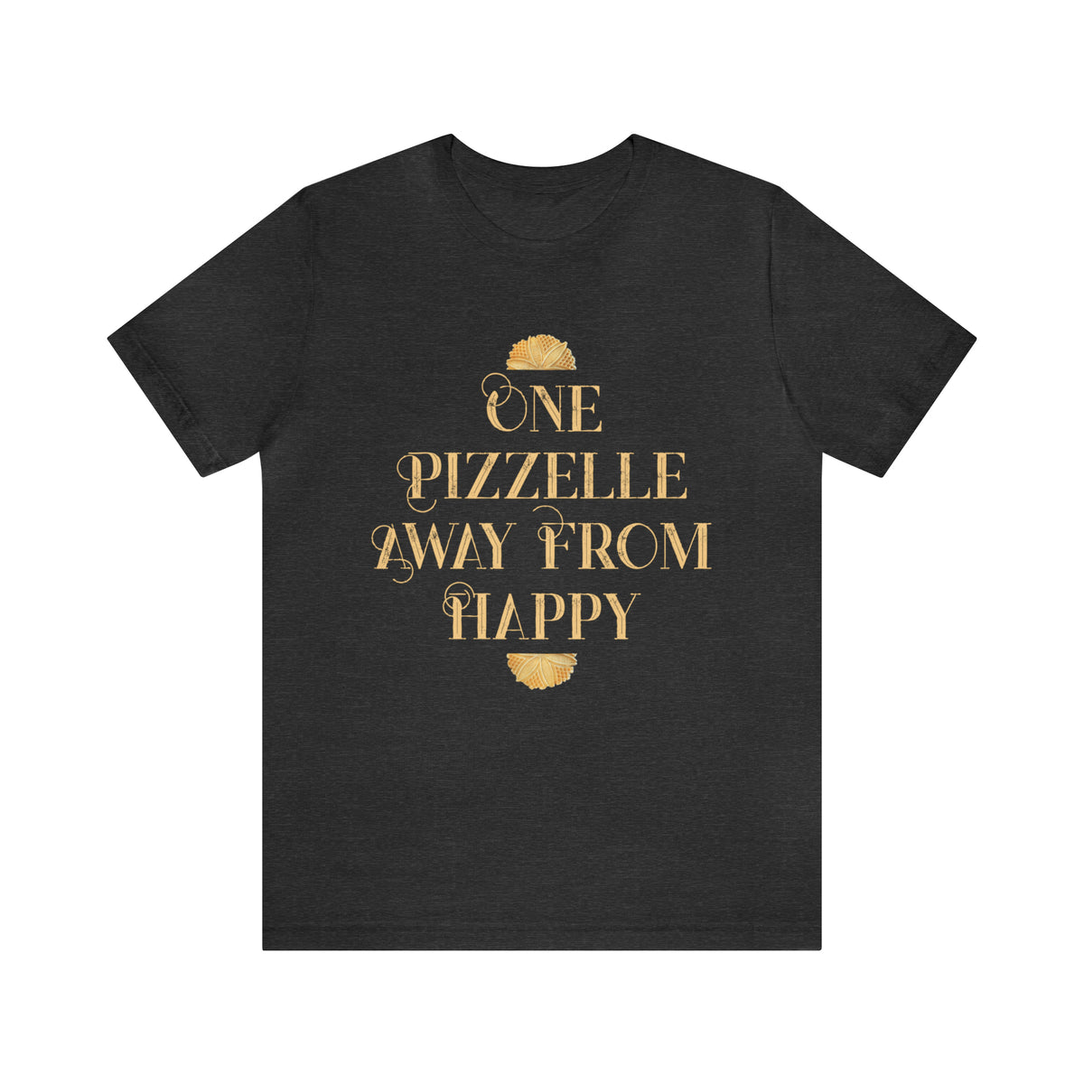Italian Pizzelle Holiday Cookies Shirt | Foodie Baking Gift | Unisex Jersey T-shirt