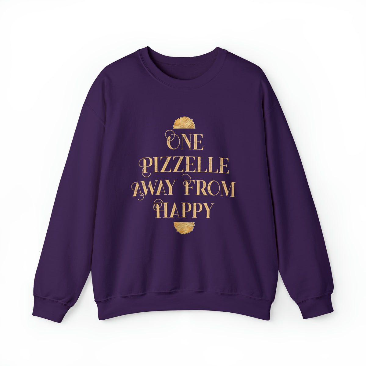 Italian Pizzelle Holiday Cookies Shirt | Foodie Baking Gift | Unisex Crewneck Sweatshirt